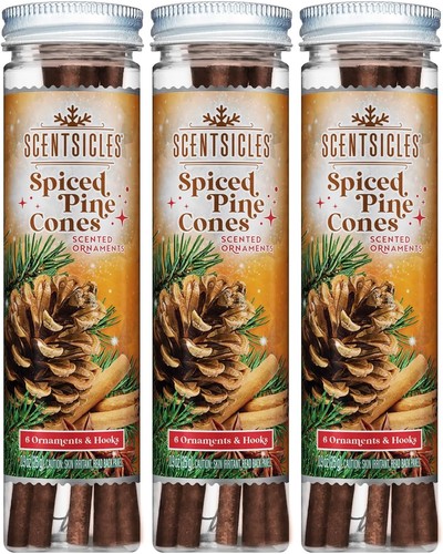 Scentsicles spiced pine cones - scentsicles,