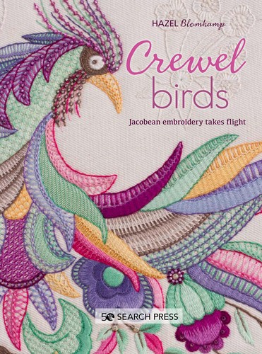 Crewel birds jacobean - birds:,
