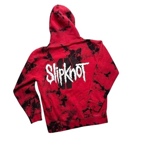 Slipknot band hoodie red - slipknot,
