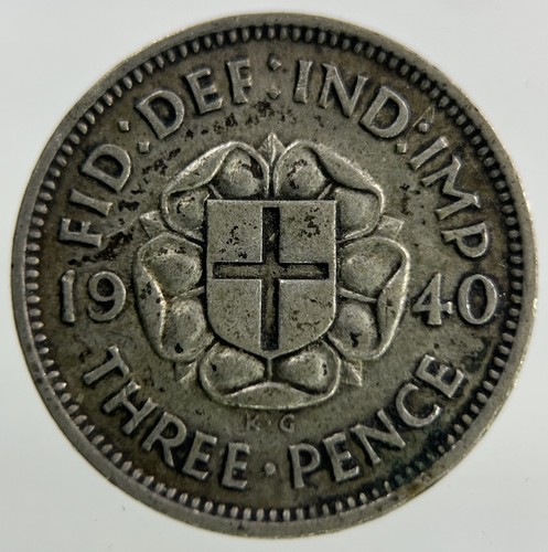 1940 george threepence - vi,