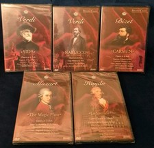 5 × Opera DVD Job Lot/Lo