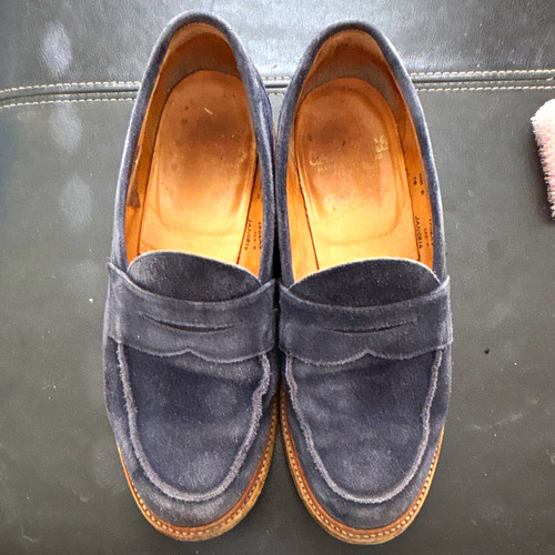 Sanders men blue suede - sanders,