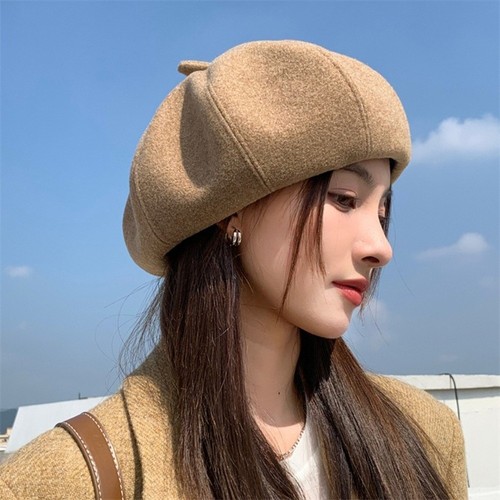 Warm winter berets hat - berets,