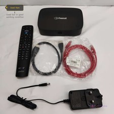 ARRIS FREESAT TV BOX UHD-X F1908H41200 SMART 4K ULTRA HD SET TOP TV BOX + REMOTE