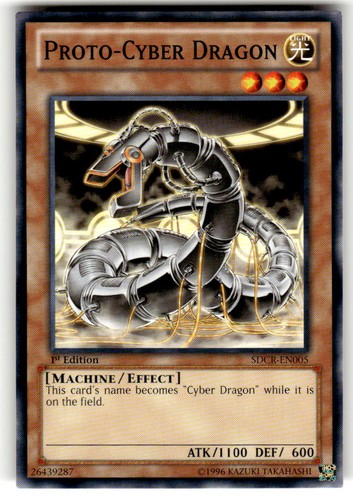 Proto cyber dragon sdcr en005 - dragon, sdcr-en005