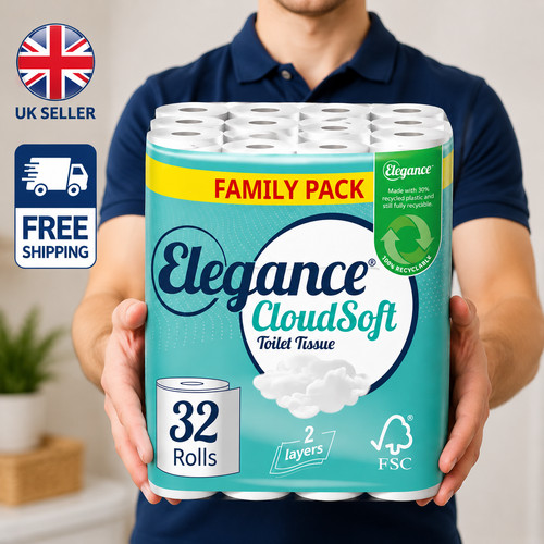 Elegance cloudsoft toilet - cloudsoft,