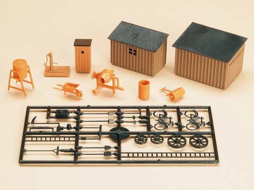 Out house shed and tools