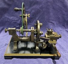 19th Century Watchmakers Wheel Engine-Turns-Lathe By Saggerson Bros, Lancashire