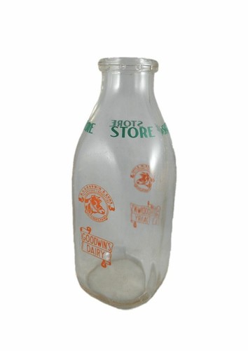 Goodwin dairy clear glass - goodwin's,