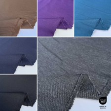 Jersey Stretch Fabric Plain Ponte Roma 4 Way Stretch Double Knit Dress Craft