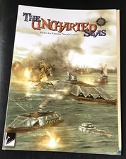 The Uncharted Seas Softback 2008 Mint Wargame Rules For Fantasy Naval Games Oop