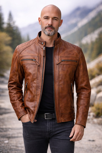 Mens cafe racer distressed - cafe,