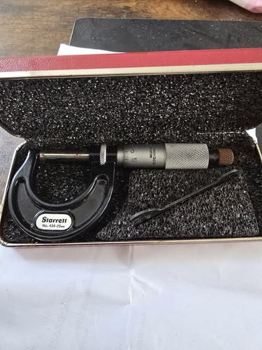 Starrett micrometer 436 - starrett,