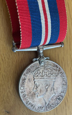 Genuine WW2 Canada Canadian Commonwealth Silver War Medal 1939-45