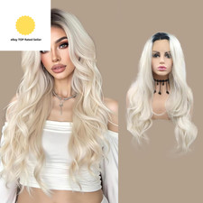 Ombre Platinum Blonde Lace