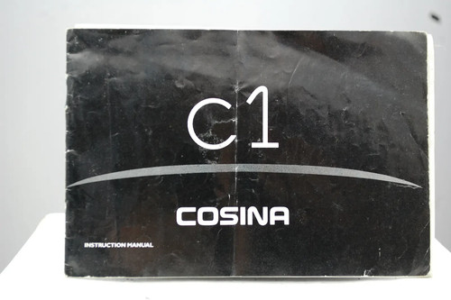 Cosina camera instruction - camera,