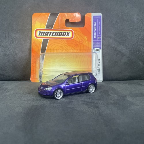 Matchbox purple vw golf - vw,