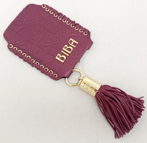 Biba plum purple gold - biba, leather