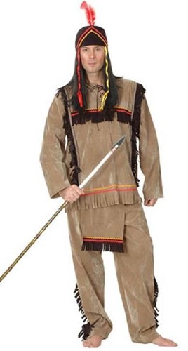 Indian brave adult costume - brave,
