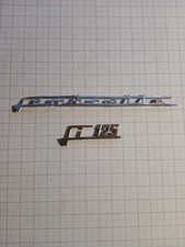 Lambretta Scooter Badge With 125 Badge Preowned Condition Good