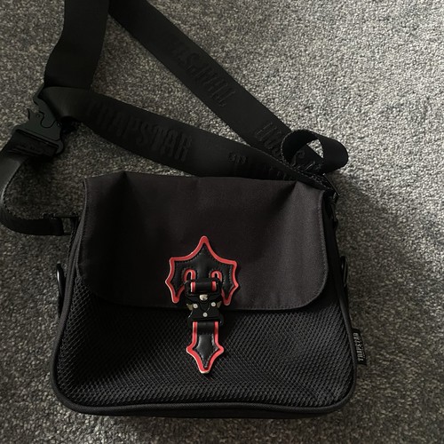 Trapstar pouch red and black - pouch,
