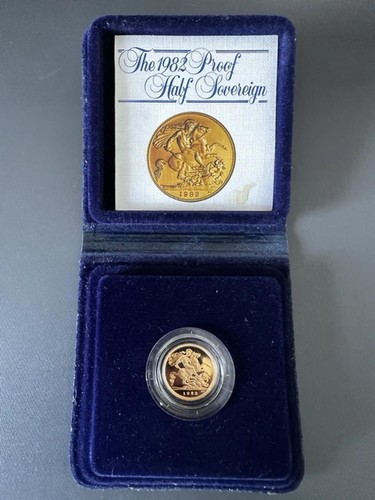 Royal mint 1982 gold - mint,