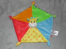 Mothercare giraffe comforter soft toy blankie