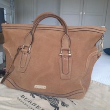 Burberry tote leather bag