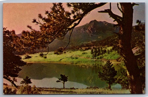 Postcard twin sisters mountain - postcard,