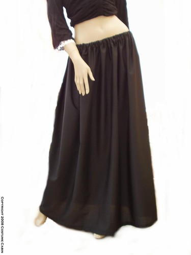 Long black victorian - long,