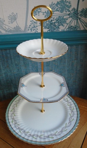 Tier china cake - 3, stand