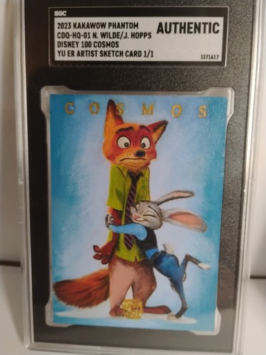 Disney sketch card judy - sketch,