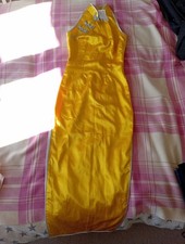 Qipao Yellow Dress Maxi