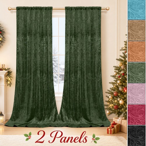 Panel velvet curtains - panel,