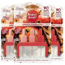Perfect Scents 3 Scents Apple Cinnamon Air Freshener 3volution Refills 20ml x3