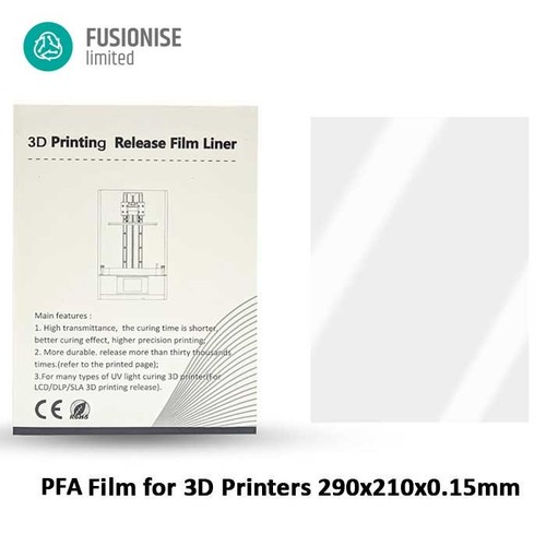 Pfa release film - resin, 3d