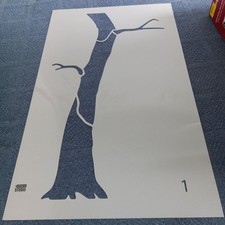Large Tree Stencil Pack with Leaves and Birds for Wall Mural