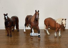 Schleich 3 Large  Horses about