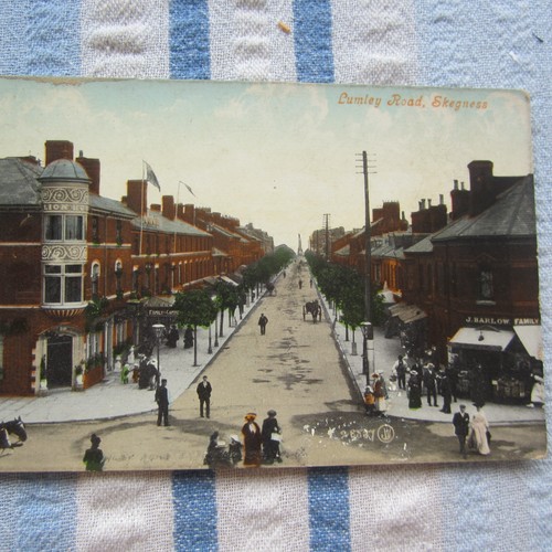 Postcard lumley road skegness - postcard,