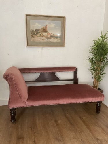 Antique victorian style chaise - antique,