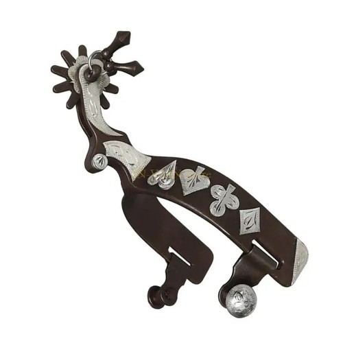 2pcs horse spurs for cowboy - horse,