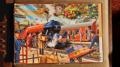 Vintage platform 1000 piece - vintage,