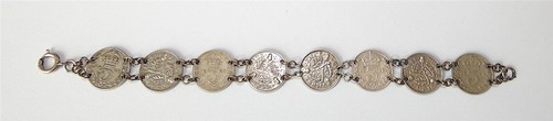 Antique silver coin - silver,