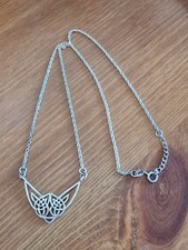 Sterling Silver Bib Necklace