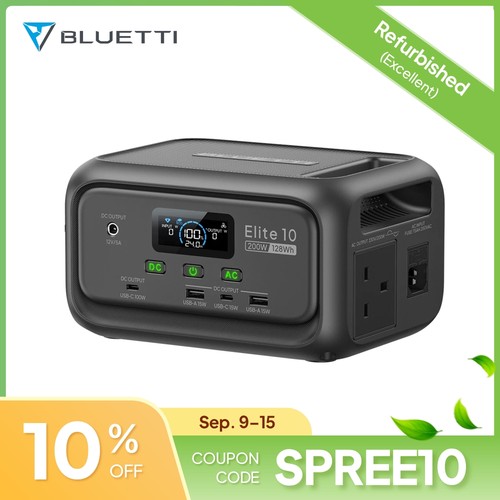 Bluetti elite 128wh - elite, 10