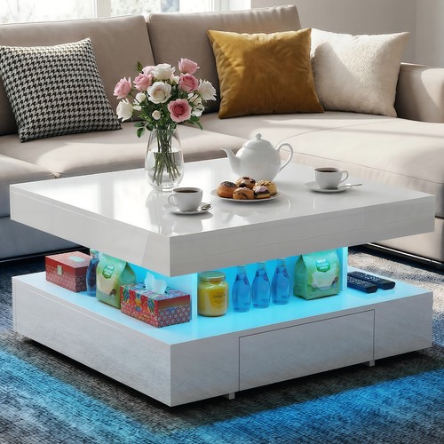 Modern glass coffee - coffee, table