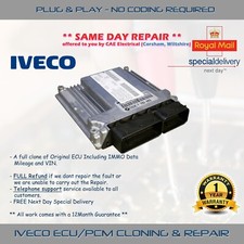 IVECO ECU/PCM REPAIR/CLONE & DATA TRANSFER SERVICE