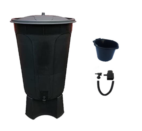 200 litre black water butt - 200,