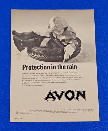 1967 classic avon motorcycle - 1967,