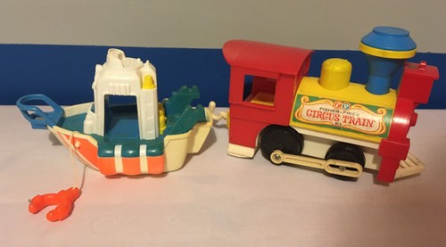 Vintage fisher price circus - fisher,